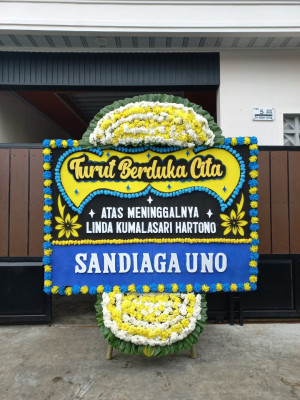 Papan Bunga Duka di Ringinharjo