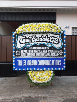 Papan Bunga Duka di Ringinharjo